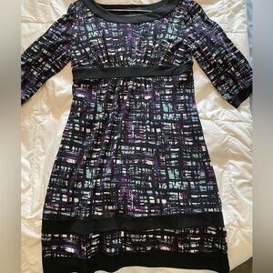 Max and Cleo Cropped Sleeve Dress